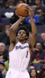 Nick Young con la maglia dei Washington Wizards. Fonte: Keith Allison (Flickr).