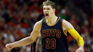 Uno dei grandi assenti: Timofey Mozgov, centro dei Cleveland Cavaliers