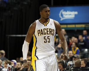 Roy Hibbert in maglia Pacers