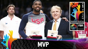 Kyrie Irving MVP dell'ultimo Mondiale