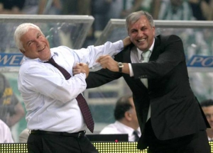 Gershon e Obradovic scherzano