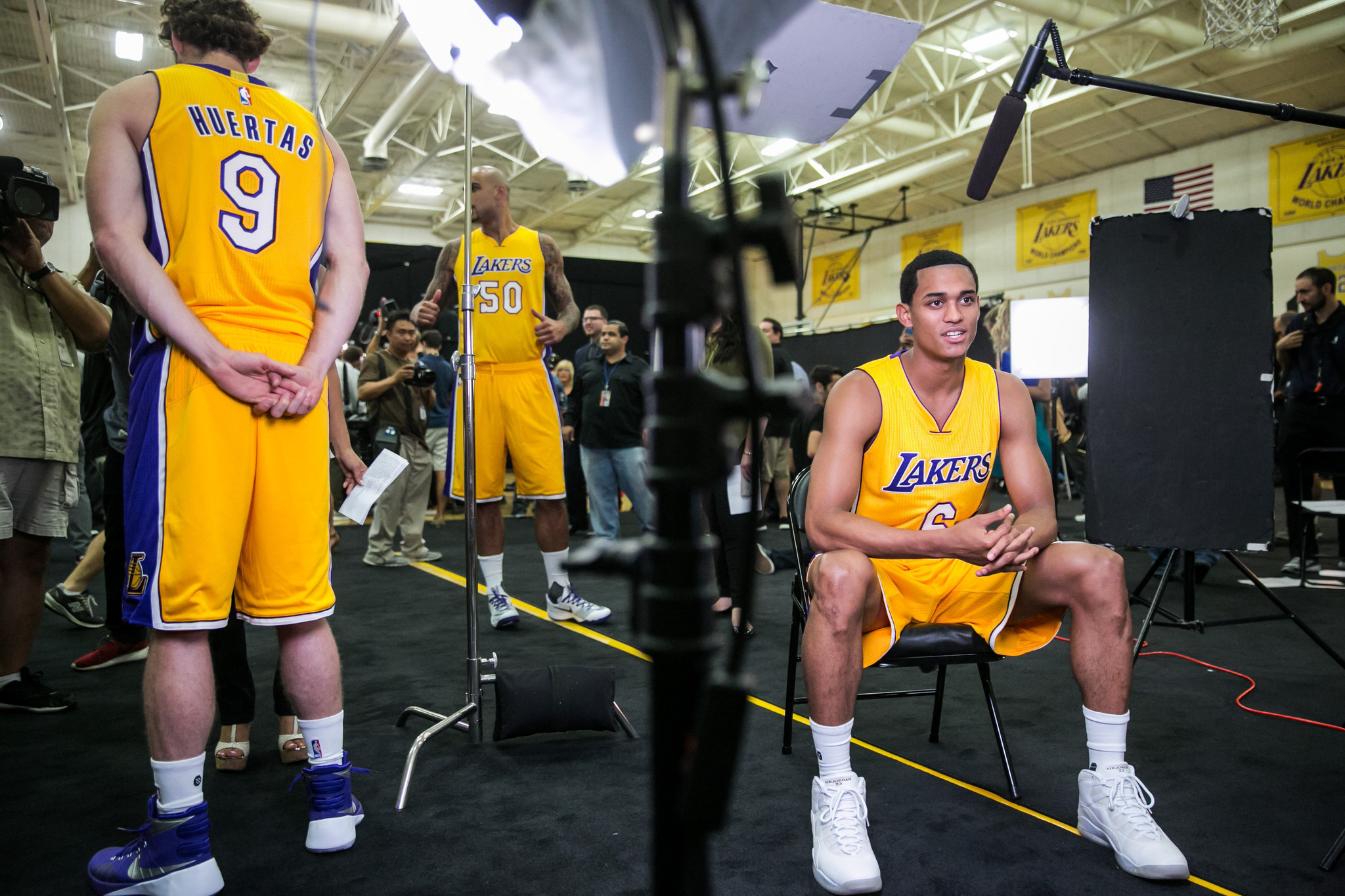 Jordan Clarkson media day interview