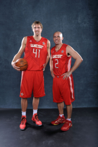 Kidd e Dirk Nowitzki all'ASG 2010