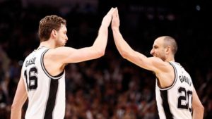 Pau Gasol e Manu Ginobili, 'vecchie speranze' degli Spurs