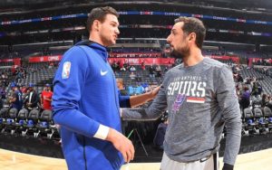 Danilo Gallinari (a sinistra) e Marco Belinelli