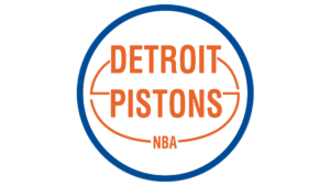 Il logo usato dai Detroit Pistons dal 1975 al 1979