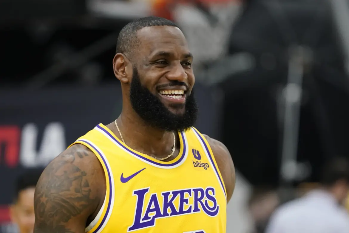 Canotta NBA Lebron James Lakers Numero 6| Basket | Nuovo con etichetta 